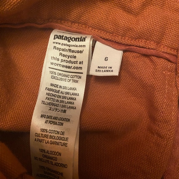 Patagonia Canvas Heritage Original Stand Up Pants Burl Red 28” - Picture 7 of 9